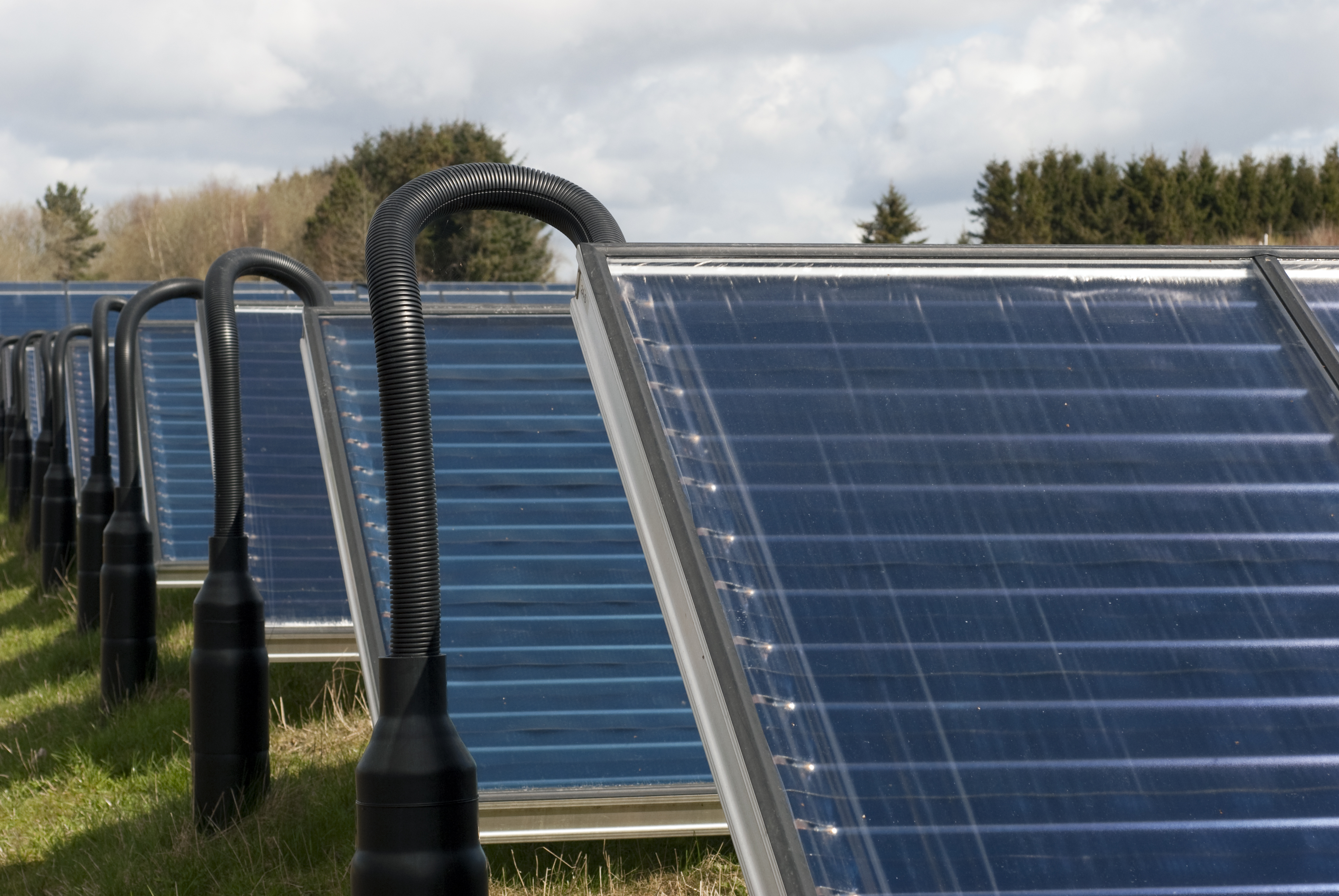 Solceller ved Gavnø